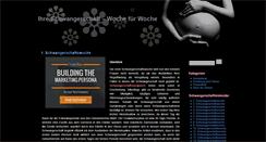 Desktop Screenshot of dieschwangerschaftswochen.de